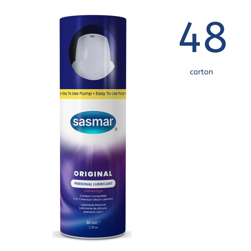 Original Silicone Lubricant 60ml/2.3oz Pump (Carton 48)