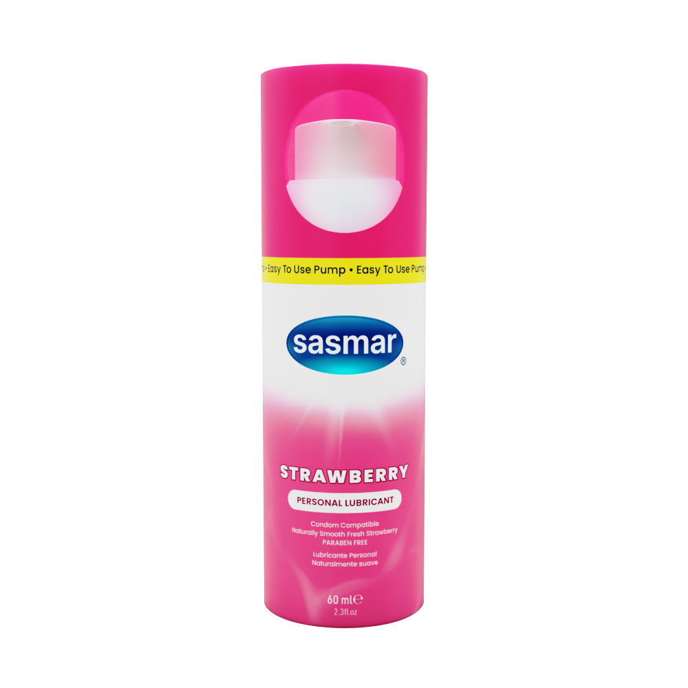 Strawberry Flavored Lubricant 60ml/2.3oz Pump (Carton 48)
